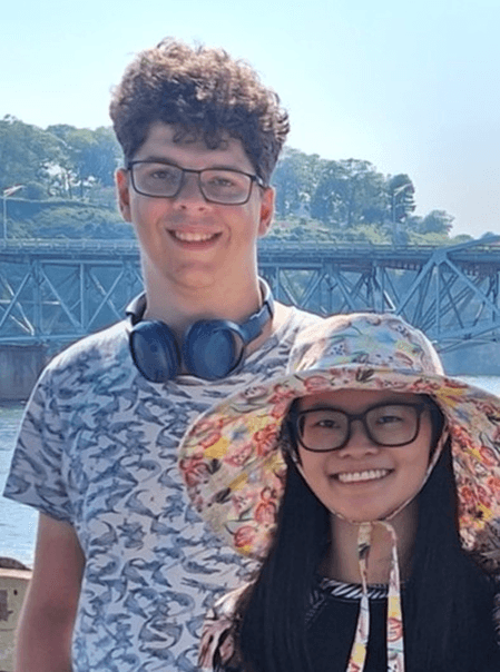 Rick and Jada standing together